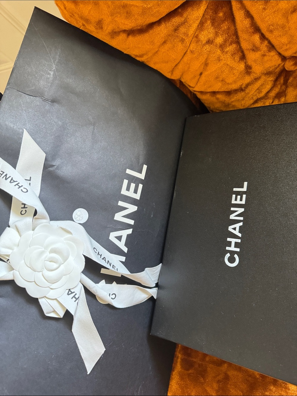 CHANEL Black Leather Espadrille Flats with Logo - Picture 8 of 8